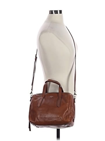 Fossil Leather Satchel (view 2)