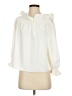 Tuckernuck 100% Polyester Ivory 3/4 Sleeve Blouse Size S - photo 1