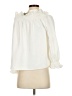 Tuckernuck 100% Polyester Ivory 3/4 Sleeve Blouse Size S - photo 2