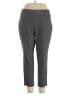 Kasper Chevron-herringbone Gray Casual Pants Size 1X - photo 1