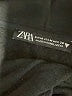 Zara Solid Black Pullover Hoodie Size M - photo 7