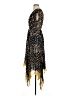 Ulla Johnson 100% Polyester Paisley Black Cocktail Dress Size 4 - photo 5
