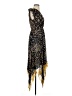 Ulla Johnson 100% Polyester Paisley Black Cocktail Dress Size 4 - photo 4