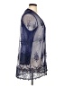 ANNTHONY 100% Nylon Blue Kimono Size XL - photo 4