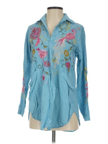 Johnny Was Long Sleeve Blouse (view 1)