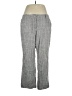 Talbots Outlet Tweed Gray Linen Pants Size 14 - photo 1