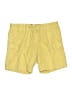 Level 99 100% Linen Solid Yellow Board Shorts Size 28 waist - photo 1