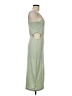 Pink Lily Solid Green Cocktail Dress Size M - photo 4