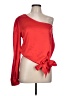 Sugar Lips Red Long Sleeve Blouse Size L - photo 1