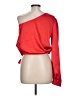 Sugar Lips Red Long Sleeve Blouse Size L - photo 2