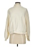 Levi's 100% Cotton Solid Ivory Turtleneck Sweater Size S - photo 1