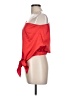 Sugar Lips Red Long Sleeve Blouse Size L - photo 5