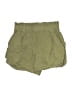 Zara Solid Green Shorts Size M - photo 1