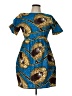 grass-fields Blue Cocktail Dress Size L - photo 1
