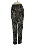 Love Tree 100% Rayon Paisley Black Gold Casual Pants Size S - photo 1
