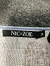 Nic + Zoe Silver Pullover Sweater Size M - photo 7