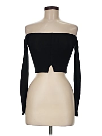 Naked Wardrobe Long Sleeve Top (view 1)