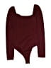 Lulus Burgundy Bodysuit Size S - photo 2