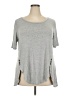 Misia Gray Short Sleeve Top Size 3X - photo 1