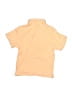 DKNY Solid Yellow Short Sleeve Button-Down Shirt Size 4T - photo 2
