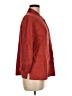 Spiegel 100% Linen Red 3/4 Sleeve Button-Down Shirt Size M - photo 4