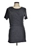 T by Alexander Wang Gray Short Sleeve Top Size M - photo 1