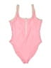 Old Navy Solid Pink One Piece Swimsuit Size M - photo 1