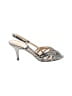 Kate Spade New York Metallic Silver Heels Size 6 - photo 1