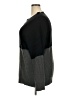Shein Curve 100% Acrylic Color Block Black Pullover Sweater Size 2X - photo 5