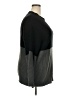 Shein Curve 100% Acrylic Color Block Black Pullover Sweater Size 2X - photo 4