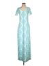 Persifor 100% Polyamide Teal Casual Dress Size S - photo 1