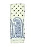 J.Crew Paisley Green Ivory Scarf One size - photo 2