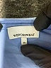 WeWoreWhat Blue 3/4 Sleeve Top Size XS - photo 7