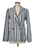Gap Stripes Gray Blazer Size 6 - photo 1