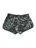 H&M 100% Polyester Chevron-herringbone Silver Athletic Shorts Size 8 - photo 2