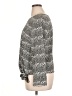 Talbots 100% Polyester Graphic Gray 3/4 Sleeve Blouse Size XL - photo 5