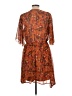 Eyeshadow Paisley Orange Casual Dress Size L - photo 2