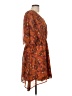 Eyeshadow Paisley Orange Casual Dress Size L - photo 4