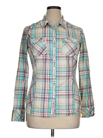 Guess Long Sleeve Button-Down Shirt (view 1)