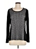 Sunny Leigh Black Long Sleeve Top Size M - photo 1