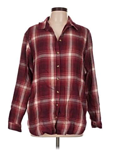 Jachs Girlfriend Long Sleeve Button-Down Shirt (view 1)