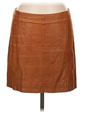 Free People Faux Leather Skirt (view 1)