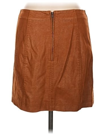 Free People Faux Leather Skirt (view 2)