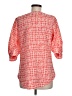 41Hawthorn 100% Polyester Orange 3/4 Sleeve Blouse Size M - photo 2