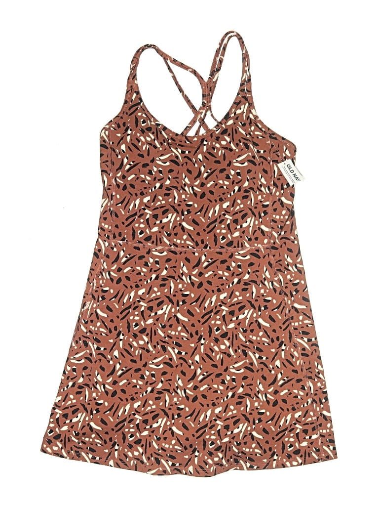 Pre-owned Active By Old Navy Swimsuit Cover Up In Brown