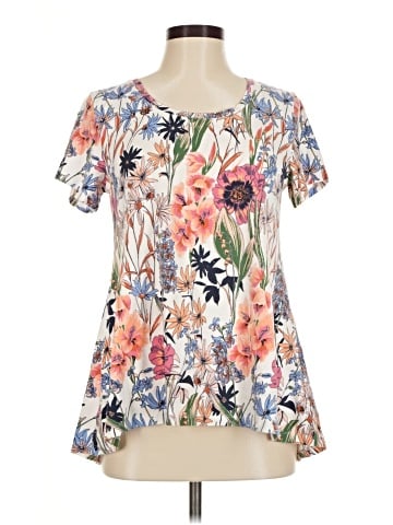 Isaac Mizrahi LIVE! Short Sleeve Blouse (view 1)
