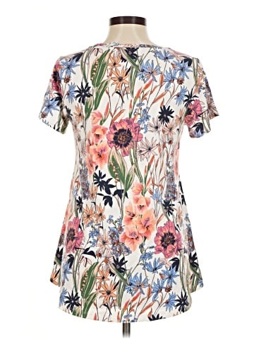 Isaac Mizrahi LIVE! Short Sleeve Blouse (view 2)