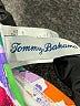 Tommy Bahama Floral White Blue Swimsuit Bottoms Size M - photo 3
