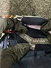 Julia Jordan 100% Polyester Graphic Blue Jumpsuit Size 6 - photo 4