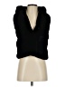 J. McLaughlin 100% Polyester Black Faux Fur Vest Size M - photo 1